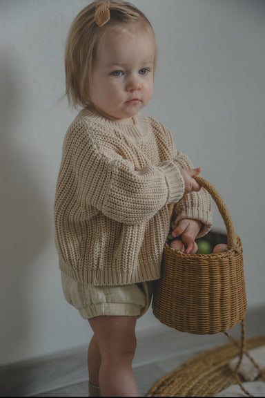 CARDIGAN THE SIMPLE FOLK OATMEAL