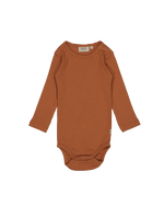 BODYSUIT WHEAT AMBER BROWN