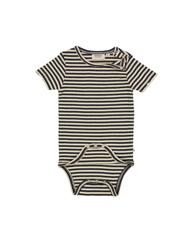 BODYSUIT WHEAT MIDNIGHT STRIPE