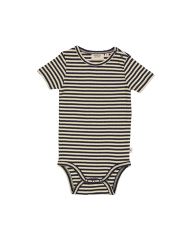 BODYSUIT WHEAT MIDNIGHT STRIPE