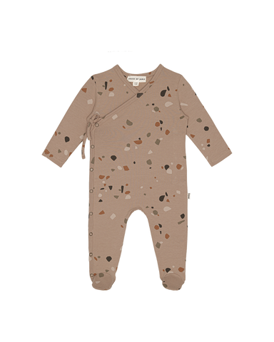 ONESIE HOUSE OF JAMIE BEIGE TERRAZZO