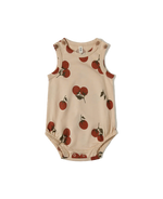 BODYSUIT ORGANIC ZOO TOMATO